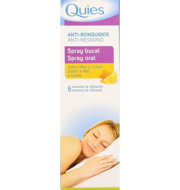 Quies Spray Bucal Antirronquidos (Miel Y Limon 70 Ml)
