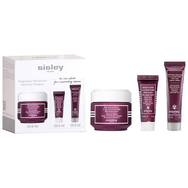 Baume-En-Eau A La Rose Noire Repulpant Eclat Lote 3 Pz