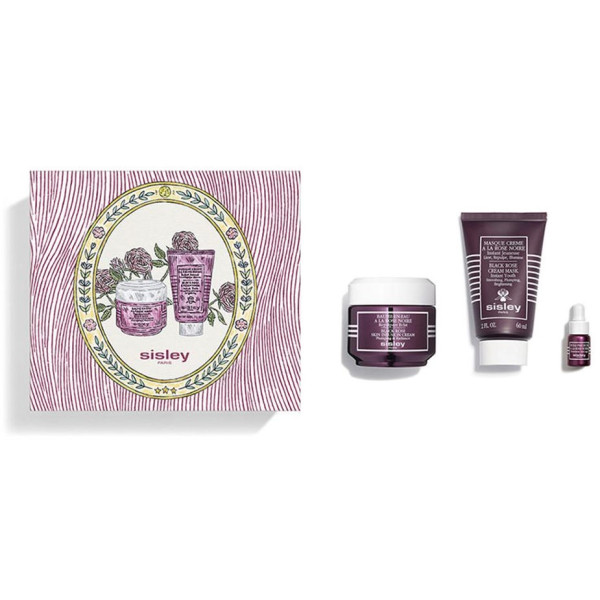 Masque Creme À La Rose Noire Estuche 3 Pz