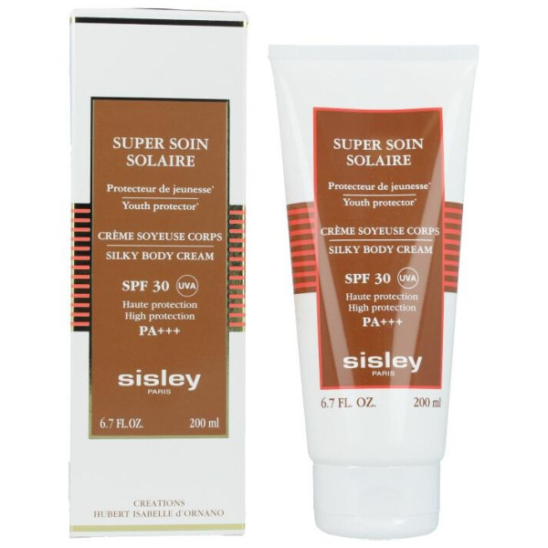 Super Soin Solaire Crème Soyeuse Corps Spf30 200 Ml