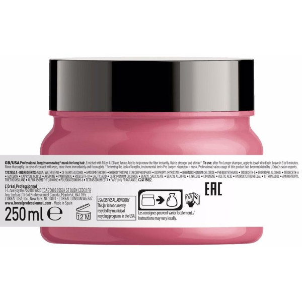 L'Oreal Expert Pro Longer Mascarilla 250Ml