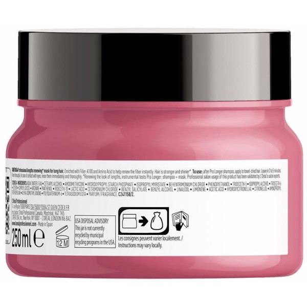 L'Oreal Expert Pro Longer Mascarilla 250Ml