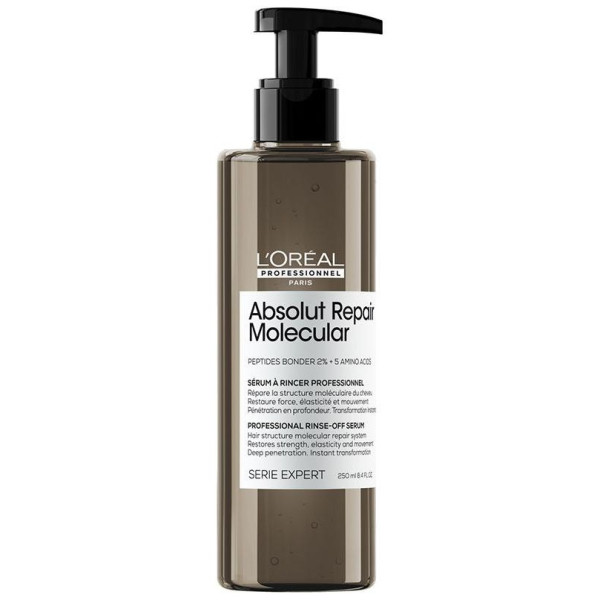 Absolut Repair Molecular Sérum Tratamiento Con Aclarado Profesional Para Cabello Dañado 250 Ml