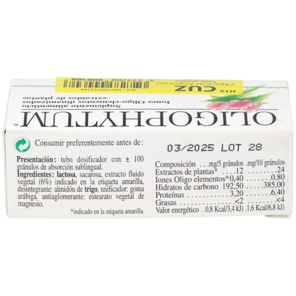 Holistica Oligophytum Zinco 100Comp