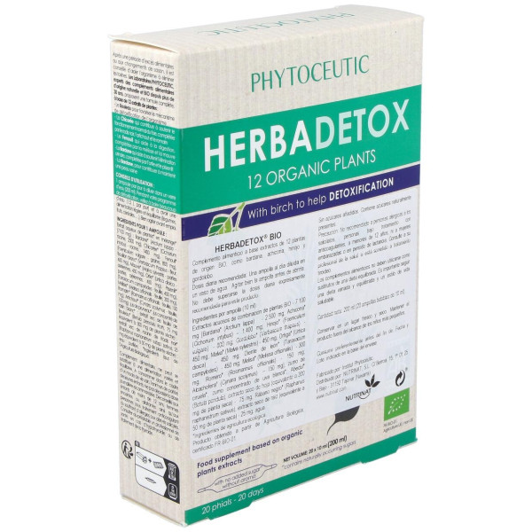 Herbadetox Bio (Herbadraine) 20Amp. Phytoceutic