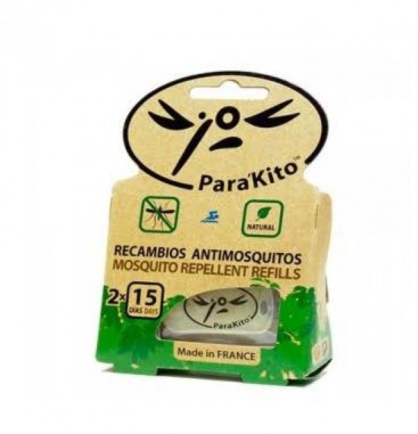 Para`Kito Pulsera Repelente Insectos (Recambio 2 Pastillas)