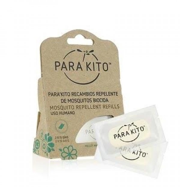 Para`Kito Pulsera Repelente Insectos (Recambio 2 Pastillas)