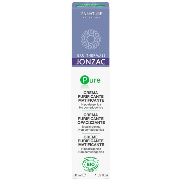Jonzac Pure Crema Purificante-Matificante 50Ml