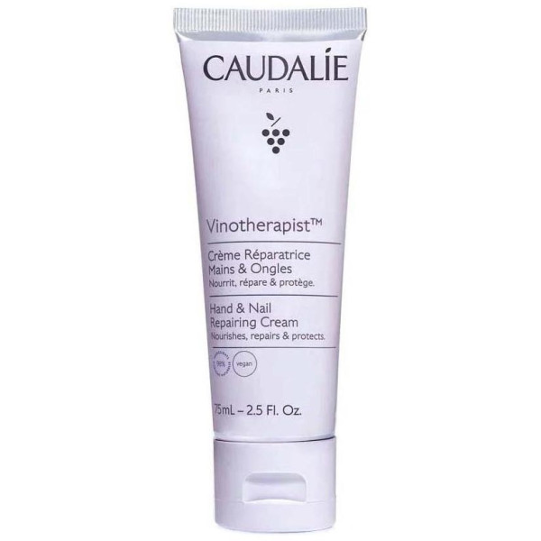 Caudalie Vinotherapist Crema Reparadora Manos Uñas 75Ml