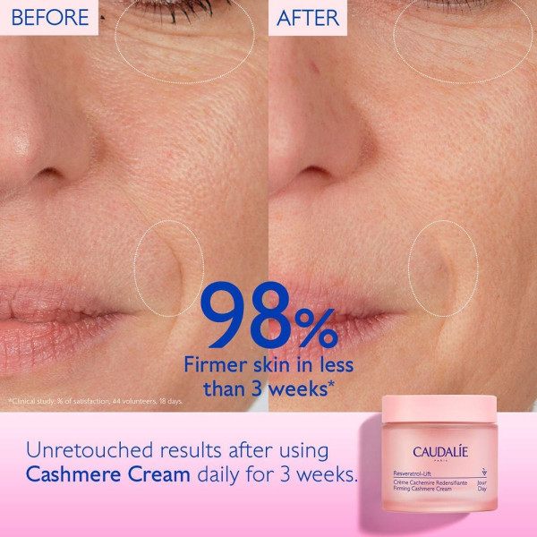 Caudalie Resveratrol-Lift Crema Cachemir Redensificante De Día Recarga 50Ml