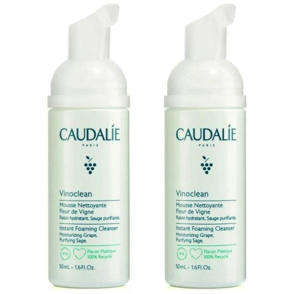 Caudalie Dúo Vinoclean Espuma Limpiadora 50Ml