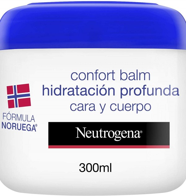 Neutrogena Formula Noruega Confort Balm - Hidratacion Profunda Cara Y Cuerpo (1 Envase 300 Ml)