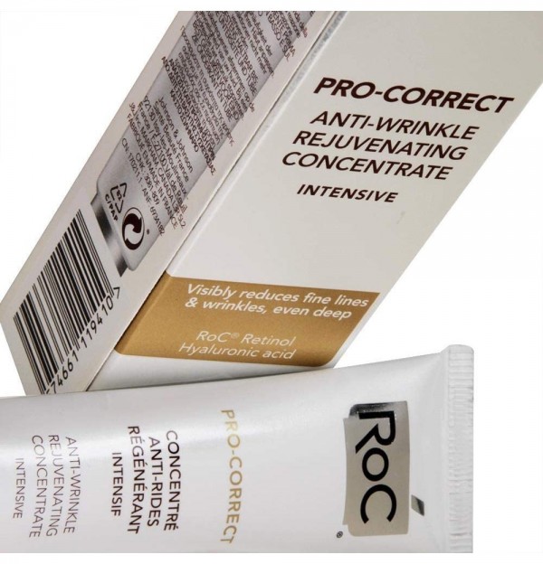 Roc Pro-Correct Concentrado Antiarrugas - Rejuvenecedor Intensivo (1 Envase 30 Ml)