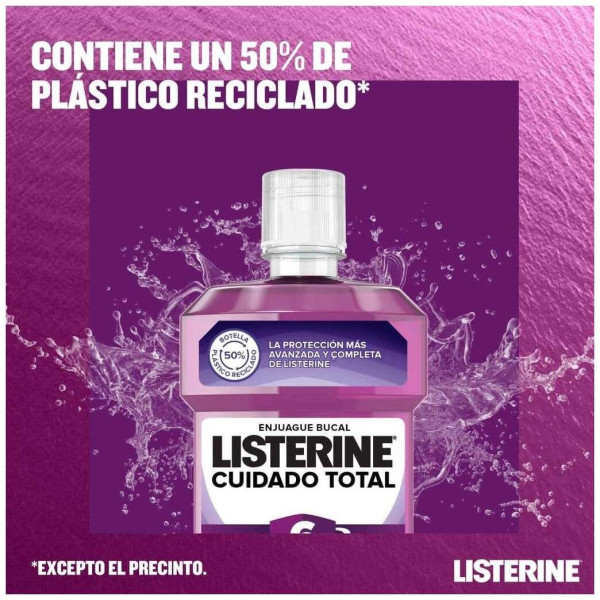 Listerine Cuidado Total Duplo Enjuague Bucal 1L+1L
