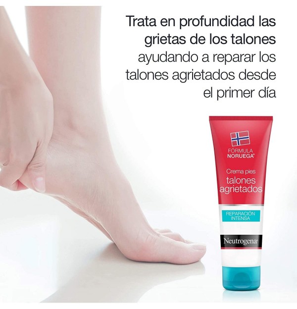 Neutrogena Formula Noruega - Pies Talones Agrietados Crema (1 Envase 50 Ml)
