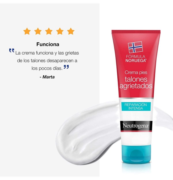 Neutrogena Formula Noruega - Pies Talones Agrietados Crema (1 Envase 50 Ml)