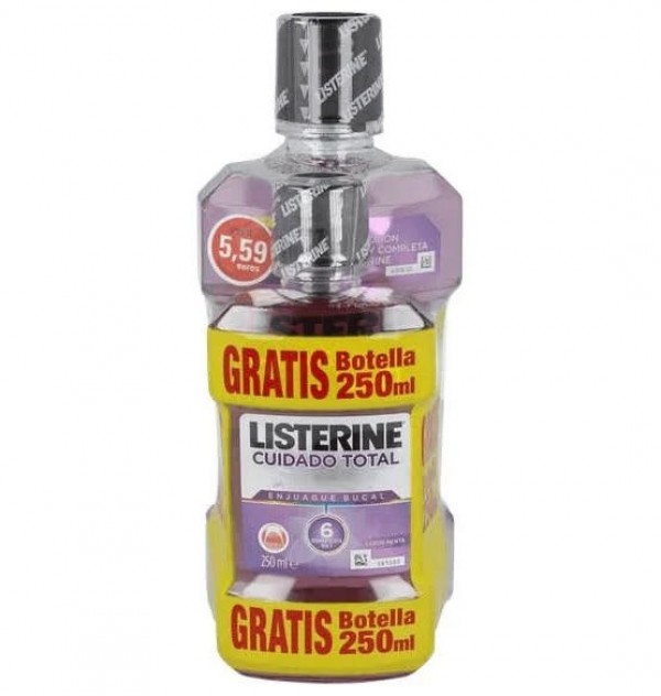 Listerine Cuid T 500+250 Ml (Etiq Pvp)