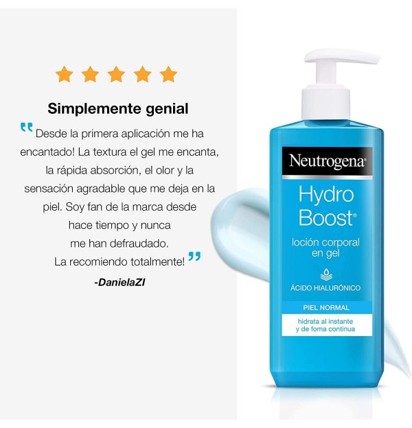 Neutrogena Hydro Boost - Locion Corporal Hidratante (Gel 1 Envase 400 Ml)