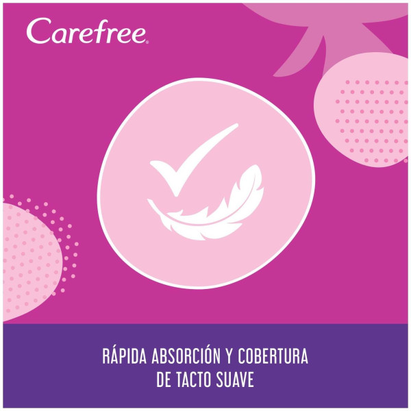 Carefree Plus Large Protector Fragancia Ligera 48 U