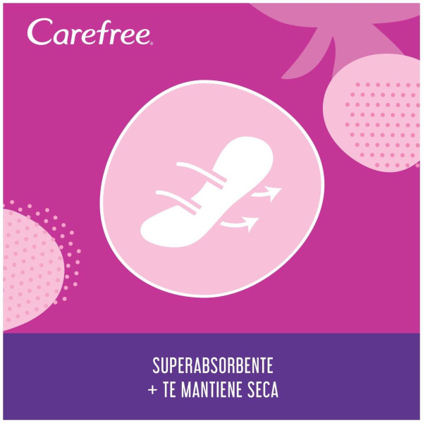 Carefree Plus Large Protector Fragancia Ligera 48 U