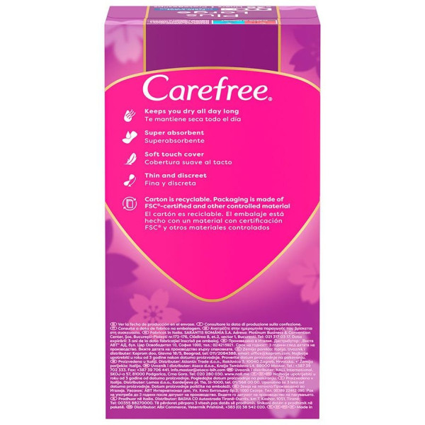 Carefree Protector Maxi Fresh 36Uds