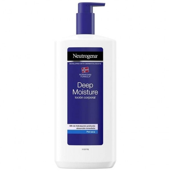 Neutrogena Fórmula Noruega Hidratación Profunda Loción Corporal Piel Seca, 400 Ml