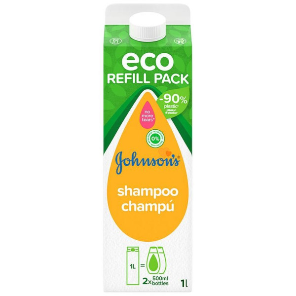 Johnson'S Baby Eco Refill Pack Champú Camomila 1000Ml