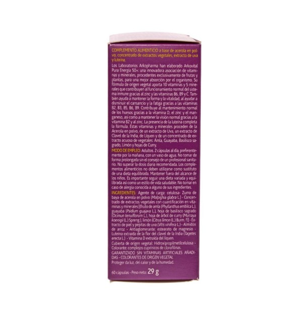 Arkovital Pura Energia 50+ (60 Capsulas)