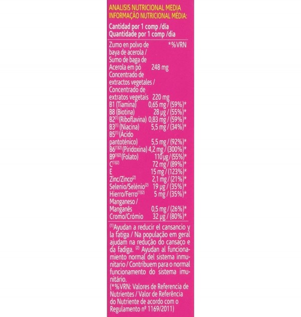 Arkovital Pura Energia Multivitaminico (30 Comprimidos)