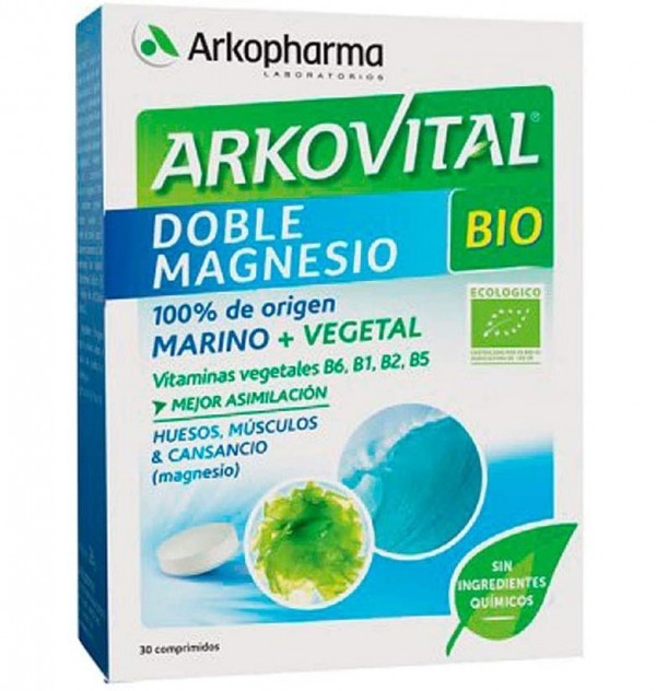 Arkovital Doble Magnesio Bio (30 Comprimidos)
