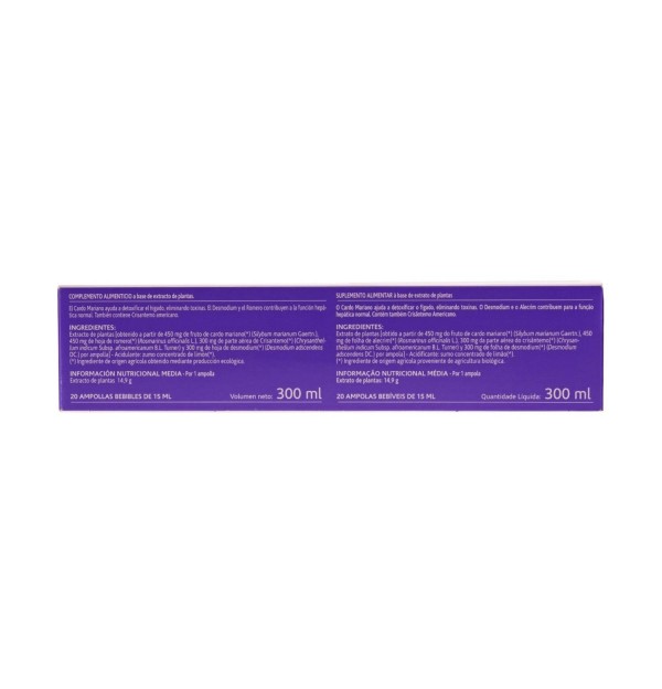 Cardo Mariano Detox Arkopharma (20 Ampollas 15 Ml)
