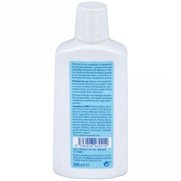 Cobre Gel Tónico Para Piernas Pesadas 200 Ml