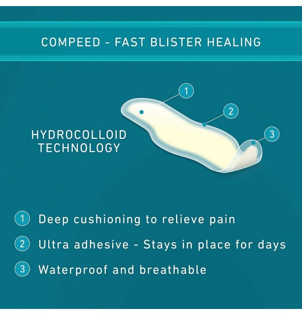 Compeed Ampollas - Hidrocoloide (Dedos Pies 8 U)
