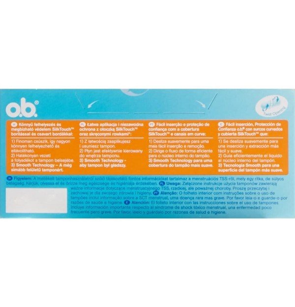 Tampones Procomfort - O.B. (Super 32 Tampones)