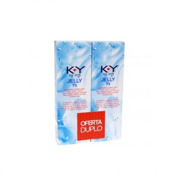 K-Y Gel - Lubricante Hidrosoluble Intimo (75 Ml 2 Unidades)