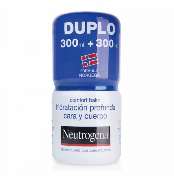 Neutrogena Comfort Balm Hidratacion Profunda - Cara Y Cuerpo (2 Envases 300 Ml)