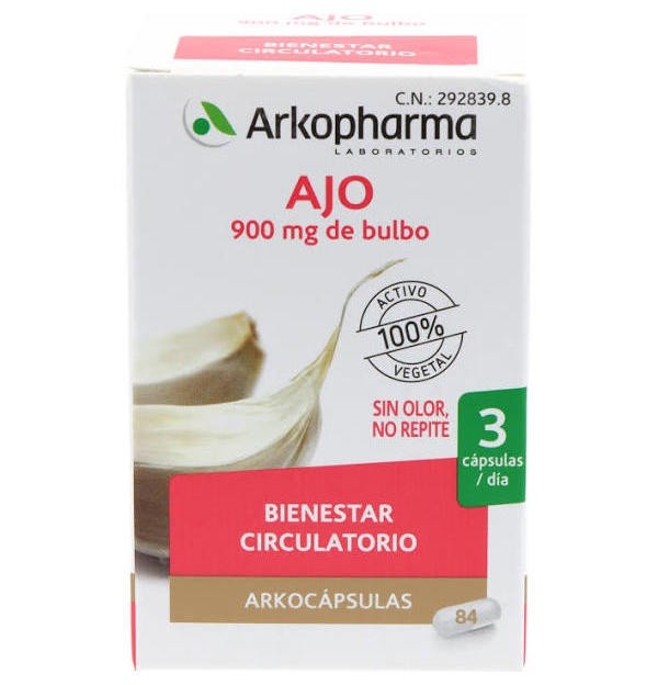 Ajo Arkopharma (84 Capsulas)