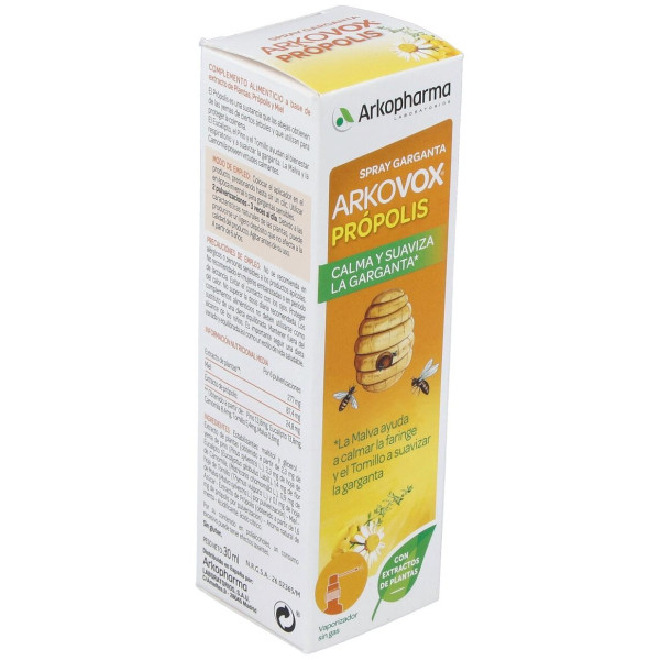 Arkovox Propolis Garganta Spray 30Ml.
