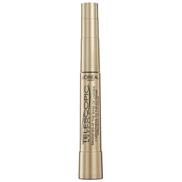 False Lash Telescopic Gold Máscara De Pestañas Black 8 Ml