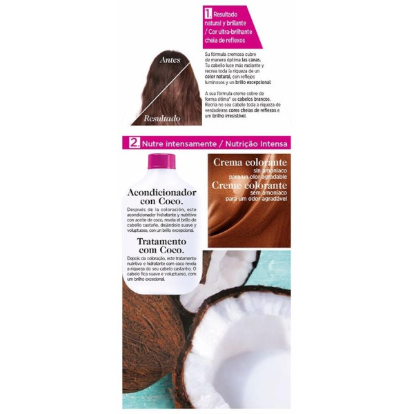 L'Oreal Casting Creme Gloss 500-Light Brown 3Uds