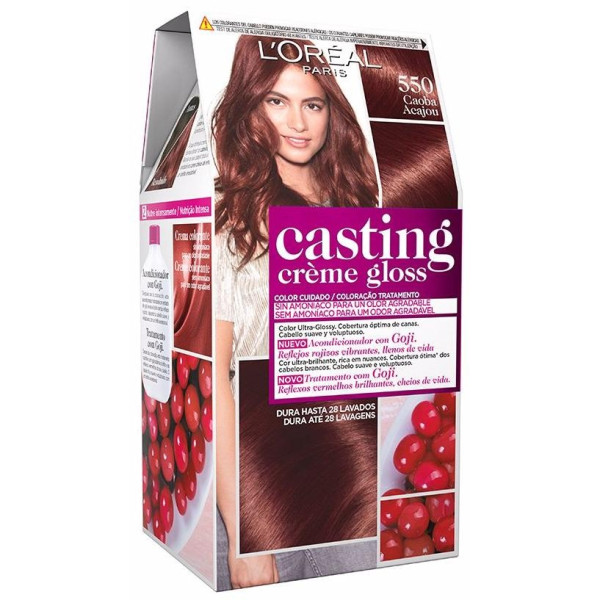 L'Oreal Casting Creme Gloss 550-Mahogany 3Uds