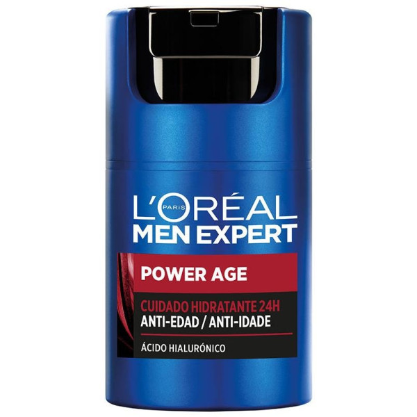 Men Expert Power Age Crema A.Hialurónico Anti-Edad, Tratamientos Faciales L'Oréal París - Perfumes Club
