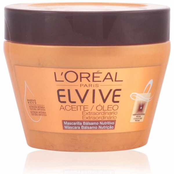 L'Oreal Elvive Aceite Extraordinario Mascarilla 300Ml