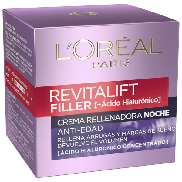 L'Oreal Revitalift Filler Night Volumizing Anti-Ageing Volumizer 50Ml