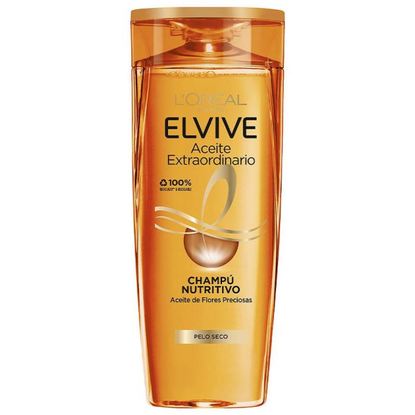 L'Oréal Elvive Aceite Extraordinario Champú Nutritivo 370Ml
