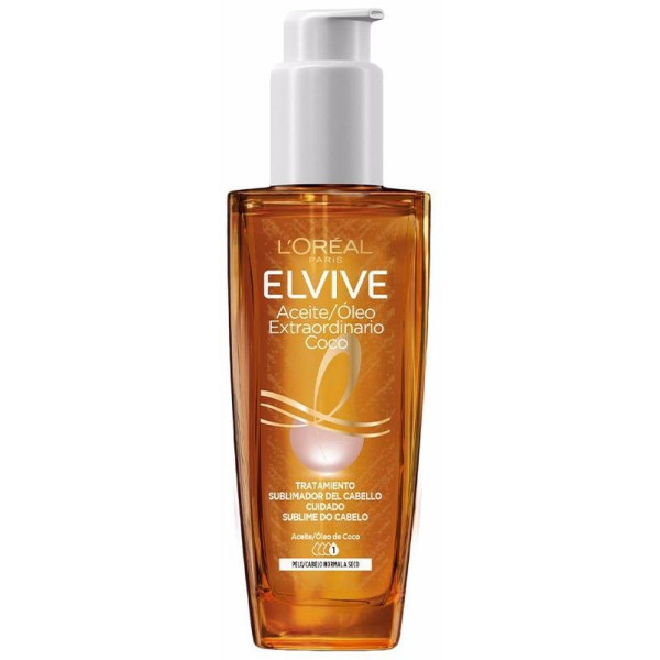 L'Oreal Extra Virgin Coconut Extraordinary Oil Normal To Dry Hair 100Ml