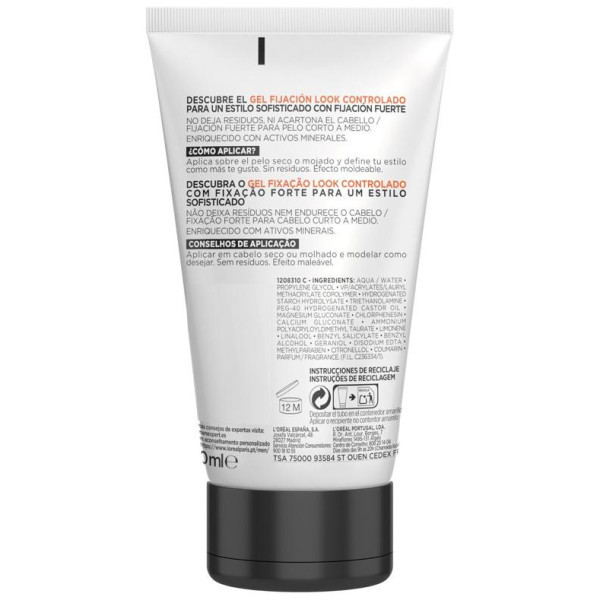 Men Expert Invisicontrol Gel Fijación Nº8 150 Ml