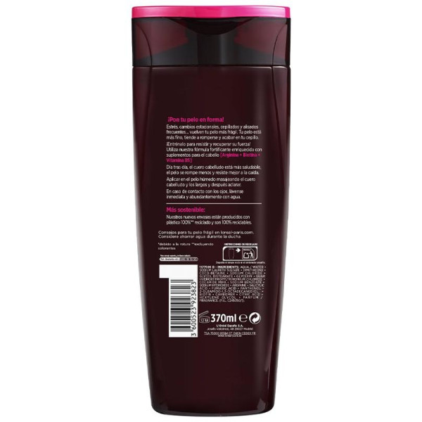 L'Oreal Elvive Full Resist Champú Fortificante 370Ml