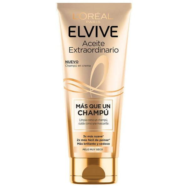 Elvive Aceite Extraordinario Champú En Crema 250 Ml