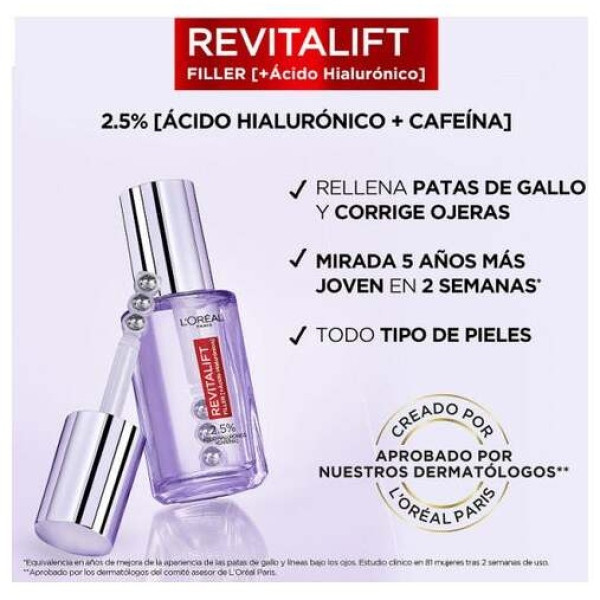L'Oréal Revitalift Filler Sérum De Ojos 20Ml